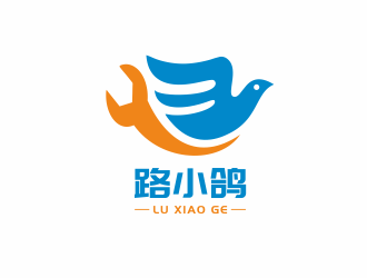 黃俊的路小鴿 Lu Xiao Gelogo設(shè)計(jì)