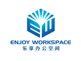 余亮亮的Enjoy Workspace                     樂 享 辦 公 空 間 logo設計