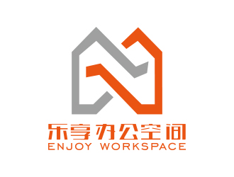 向正軍的Enjoy Workspace                     樂 享 辦 公 空 間 logo設(shè)計(jì)