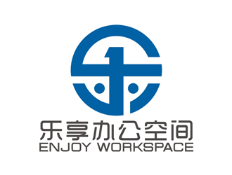 趙鵬的Enjoy Workspace                     樂 享 辦 公 空 間 logo設(shè)計(jì)