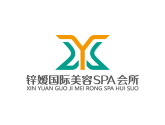 周金進(jìn)的鋅媛國際美容SPA會所logo設(shè)計(jì)