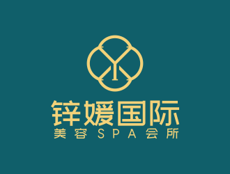 何嘉健的鋅媛國際美容SPA會(huì)所logo設(shè)計(jì)