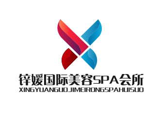 陳川的鋅媛國際美容SPA會所logo設計