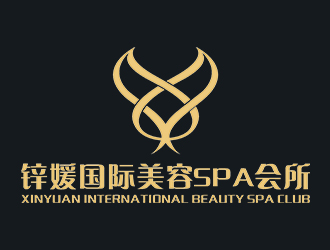 鄭錦尚的鋅媛國際美容SPA會所logo設(shè)計(jì)