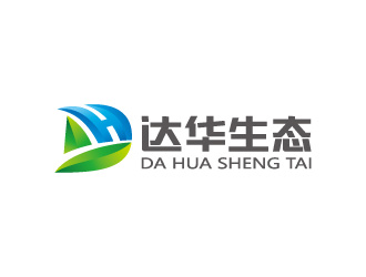 周金進的達華生態(tài)logo設(shè)計