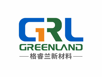 唐國強的嘉興格睿蘭新材料有限公司  Greenlandlogo設計