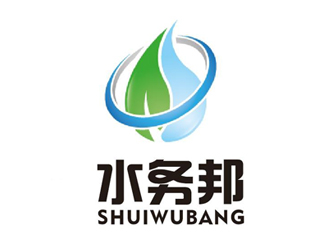 李正東的水務(wù)邦中文字體設(shè)計(jì)logo設(shè)計(jì)