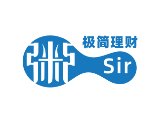 姜彥海的粥Sir極簡理財標志設計logo設計