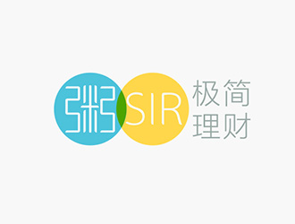 吳曉偉的粥Sir極簡(jiǎn)理財(cái)標(biāo)志設(shè)計(jì)logo設(shè)計(jì)