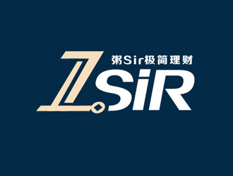 楊占斌的粥Sir極簡理財標志設計logo設計