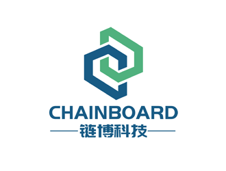 譚家強的鏈博科技公司logologo設計