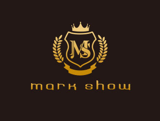 朱紅娟的泉州市嘜克秀文化娛樂(lè)有限公司  MARK SHOWlogo設(shè)計(jì)