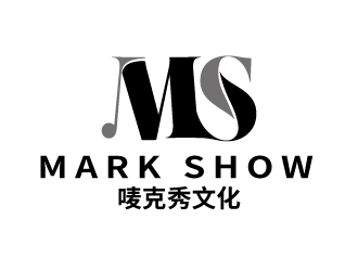 張俊的泉州市嘜克秀文化娛樂(lè)有限公司  MARK SHOWlogo設(shè)計(jì)