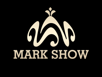 向正軍的泉州市嘜克秀文化娛樂有限公司  MARK SHOWlogo設(shè)計(jì)