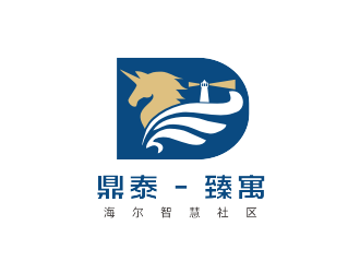 姜彥海的鼎泰 - 臻寓【海爾智慧社區(qū)】logo設(shè)計