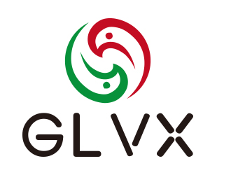 向正軍的GLVXlogo設(shè)計