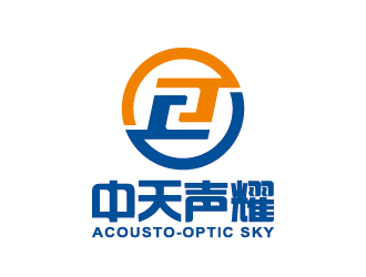 王濤的中天聲耀（英文名：Acousto-Optic Sky）logo設(shè)計