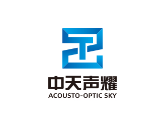 楊勇的中天聲耀（英文名：Acousto-Optic Sky）logo設(shè)計(jì)