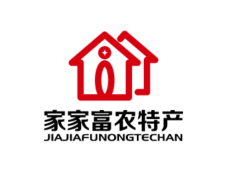 張俊的貴州省家家富農(nóng)特產(chǎn)銷售有限公司logo設(shè)計(jì)