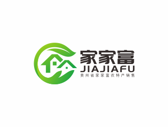 何嘉健的貴州省家家富農(nóng)特產(chǎn)銷售有限公司logo設(shè)計(jì)