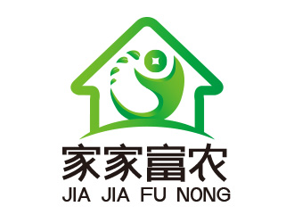 宋從堯的貴州省家家富農(nóng)特產(chǎn)銷售有限公司logo設(shè)計(jì)