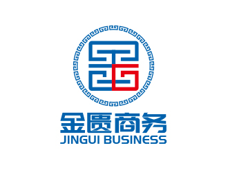 黃安悅的上海金匱商務(wù)信息服務(wù)有限公司logo設(shè)計(jì)