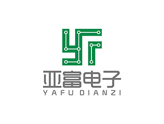 鄧建平的東莞市亞富電子有限公司logo設計