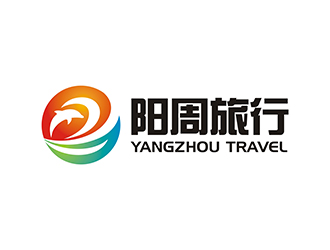 周都響的陽周旅行l(wèi)ogo設計