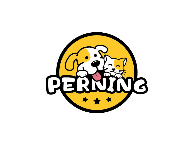 PERNING寵物用品logo設(shè)計