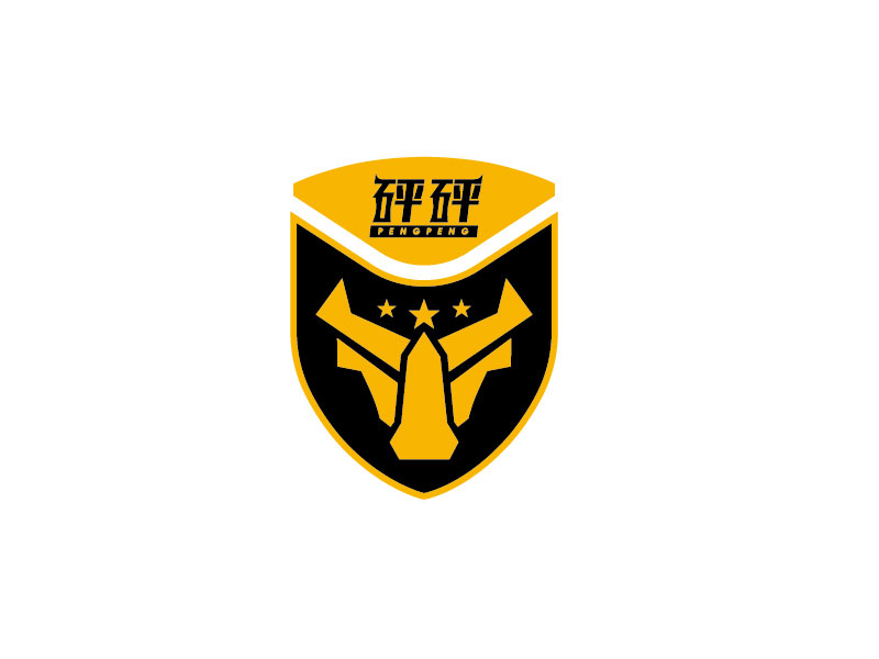 以砰砰商標(biāo)元素為基礎(chǔ),設(shè)計一個徽章LOGOlogo設(shè)計