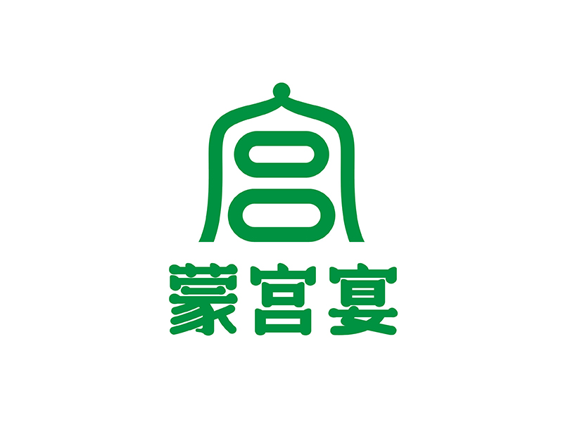 周都響的蒙宮宴logo設(shè)計