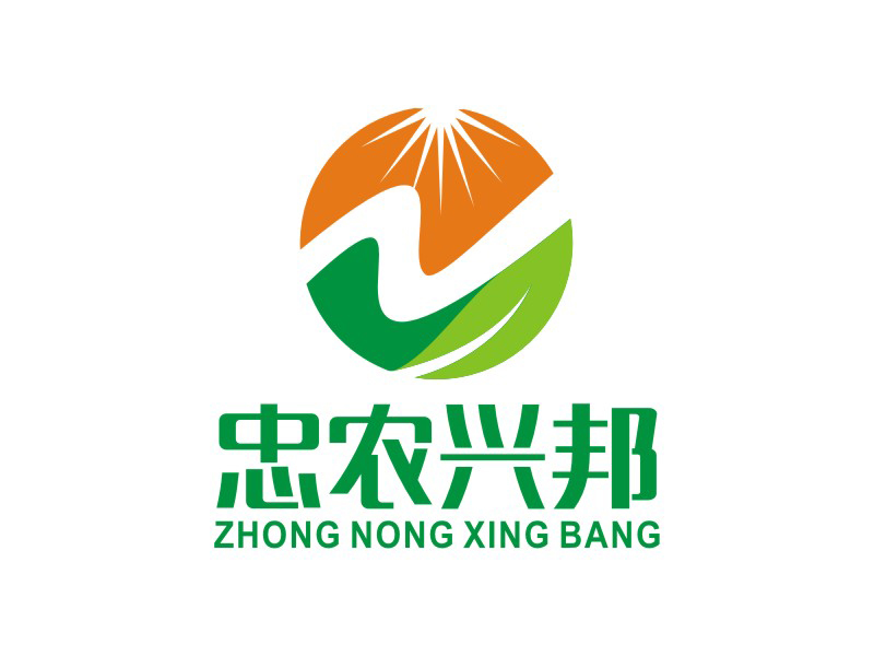 李泉輝的忠農(nóng)興邦logo設(shè)計