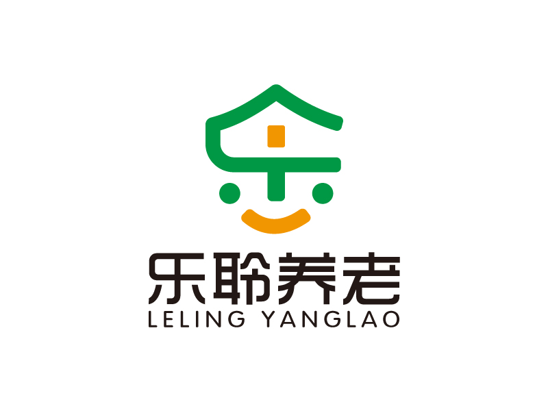 葉美寶的樂(lè)聆養(yǎng)老logo設(shè)計(jì)