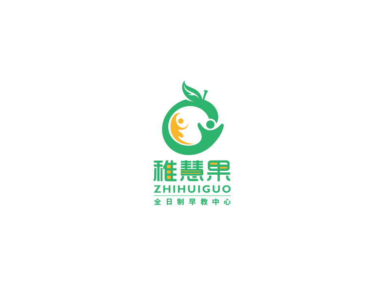 黃安悅的稚慧果logo設(shè)計(jì)