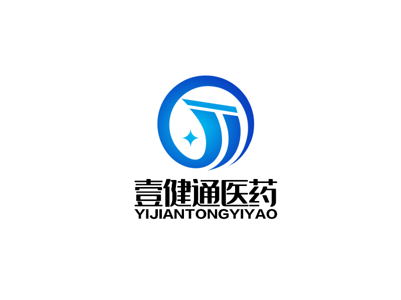 余亮亮的安徽壹健通醫(yī)藥有限公司logo設計