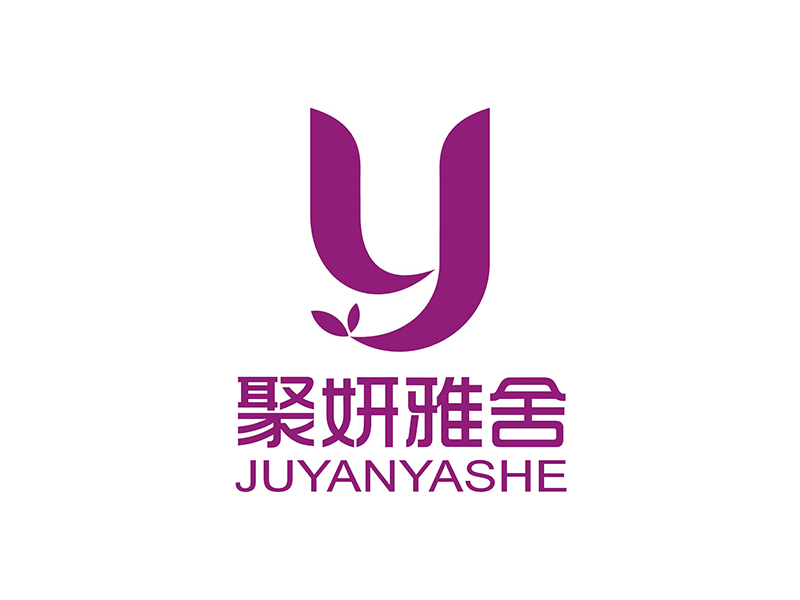 周都響的聚妍雅舍logo設計