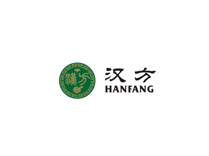 姜彥海的HANFANG漢方logo設計