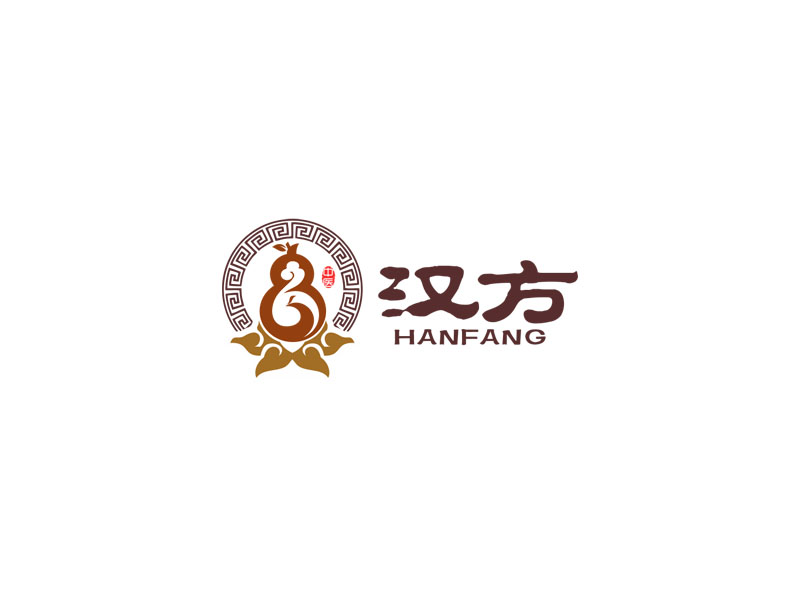 郭慶忠的HANFANG漢方logo設計