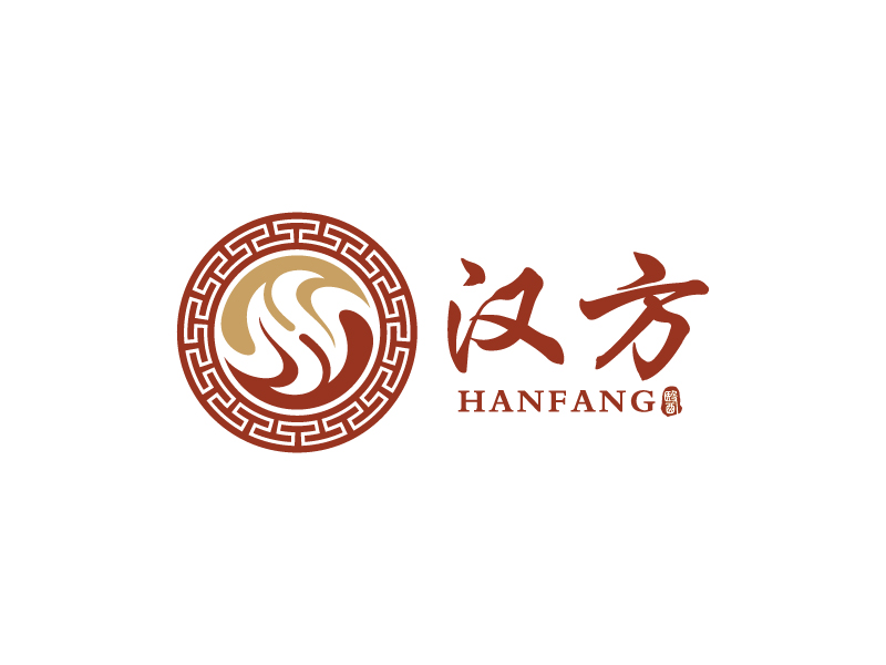 王濤的HANFANG漢方logo設計