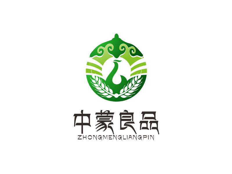 郭慶忠的中蒙良品logo設計