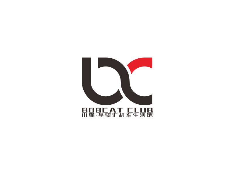 湯儒娟的山貓·星騎匯機車生活館（BOBCAT CLUB）logo設計