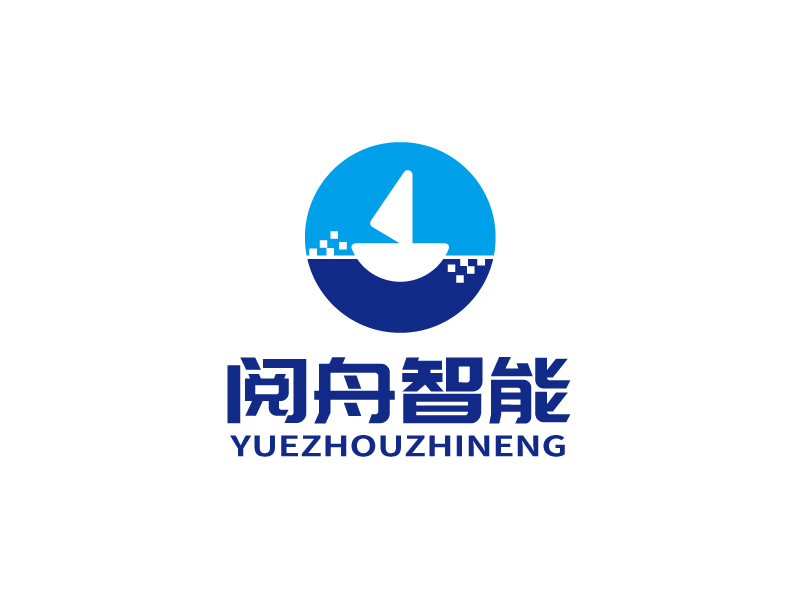 張俊的上海閱舟智能科技有限公司logo設計