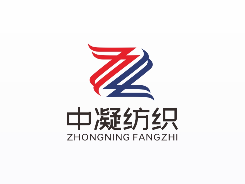 林思源的安徽中凝紡織科技有限公司logo設(shè)計