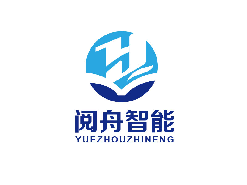 朱紅娟的上海閱舟智能科技有限公司logo設(shè)計