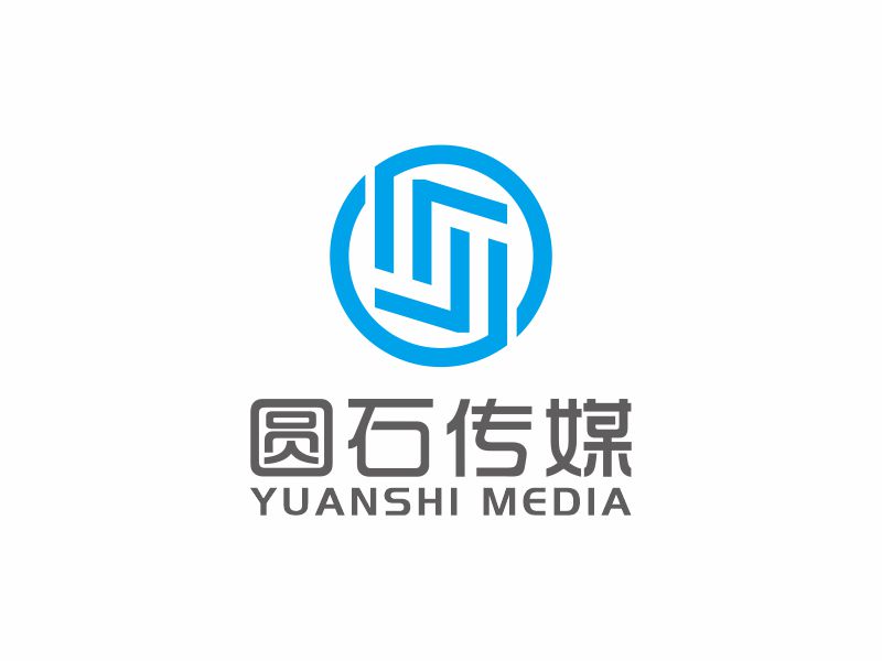 何嘉健的圓石傳媒logo設(shè)計