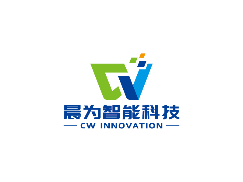 王濤的晨為智能科技 CW Innovationlogo設(shè)計