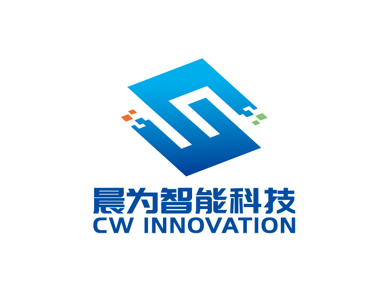 葉美寶的晨為智能科技 CW Innovationlogo設(shè)計(jì)