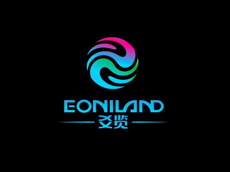 李杰的爻覽    EONILANDlogo設(shè)計(jì)