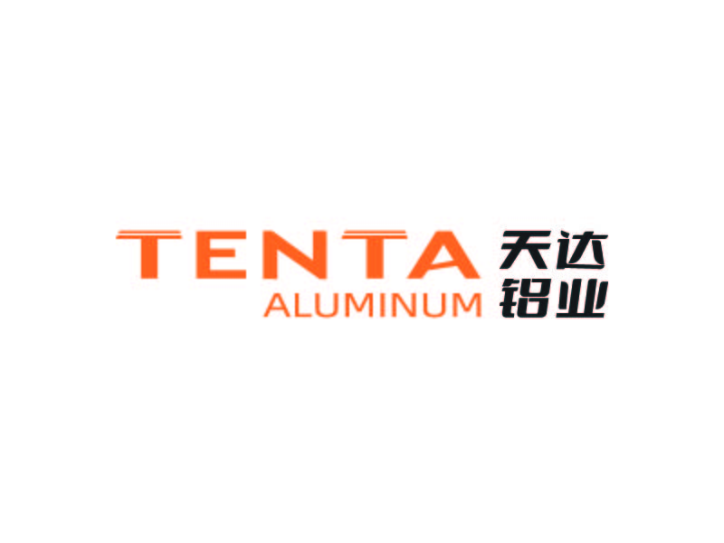 魏娟的天達(dá)鋁業(yè)    Tenta Aluminumlogo設(shè)計