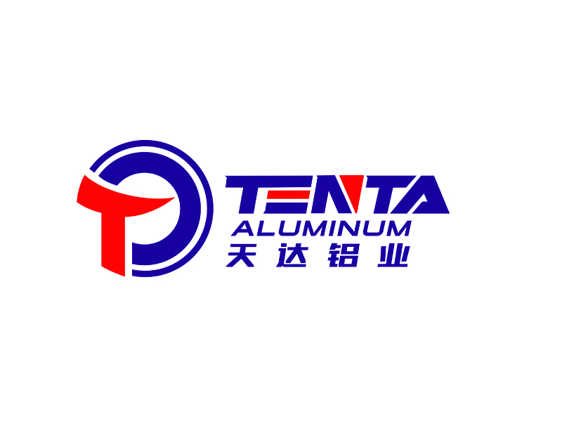 李杰的天達(dá)鋁業(yè)    Tenta Aluminumlogo設(shè)計(jì)